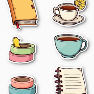 Journal Stickers - Sheet v8